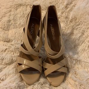 Aldo patent heels
